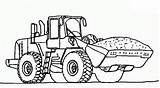 Bagger Radlader Ausdrucken Traktor Malen Bilder Malvorlage Ausmalen Vorlagen Truck Malbuch Onlycoloringpages sketch template