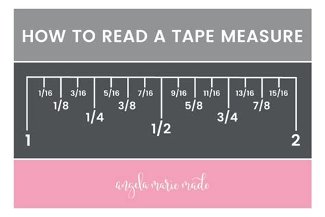 read  tape measure  easy   printable angela