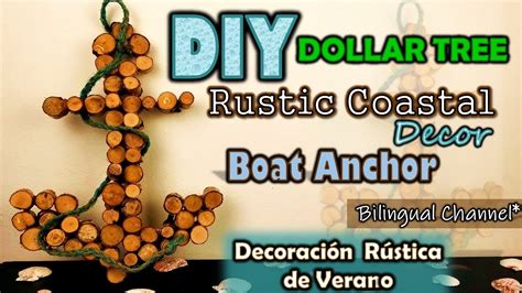 dollar tree diy boat anchor rustic decor summer