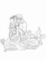 Hades Persephone Destinyfall sketch template