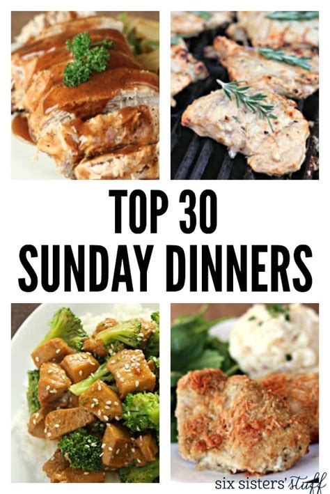 top  sunday dinner recipes  sisters stuff