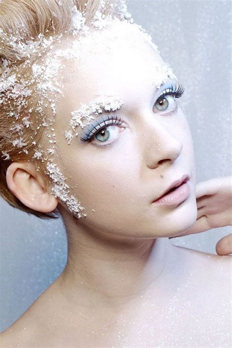 10 frozen ice and snow queen white winter make up ideas 2012 for girls girlshue fairy