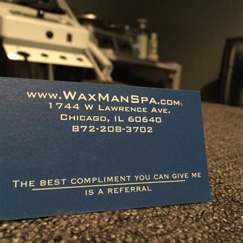 wax man spa ravenswood   lawrence ave