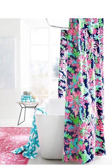 Sippin And Trippin Lilly Pulitzer Shower Curtain Cool Shower Curtains