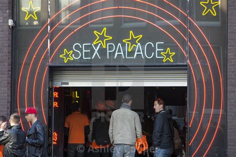 A Sex Show In The Amsterdam Red Light District Netherlands License