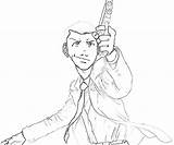 Lupin Remus sketch template