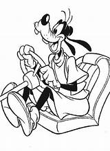 Coloring Pages Goofy Coloringstar Driving Clipartbest Clipart sketch template