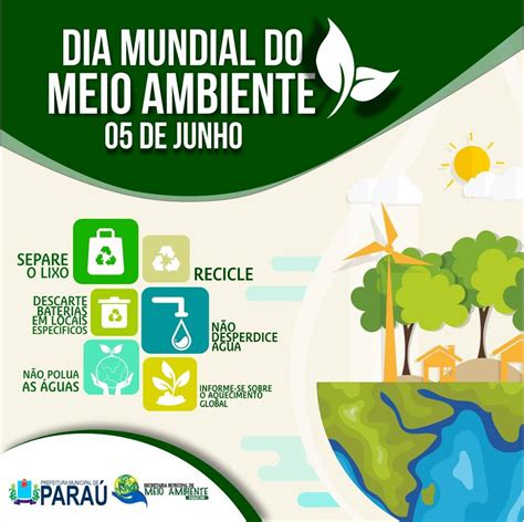 Prefeitura De Paraú Prefeitura Realiza Evento Neste 05 De Junho Dia