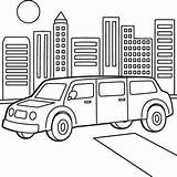 Limousine Macrovector sketch template