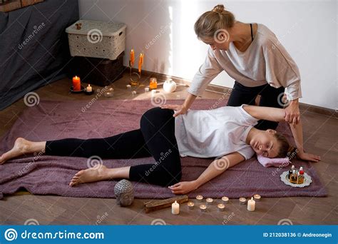 relax and enjoy in spa salon getting thai massage by professional