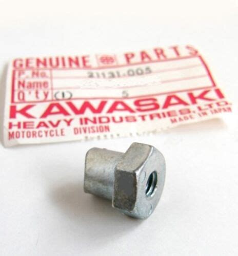 genuine kawasaki brake rod adjuster adjust nut nos s1 s2 s3 f8 f9 a1 h1