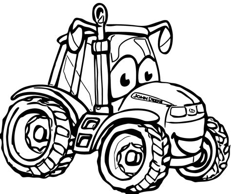 johnny tractor coloring pages images   finder