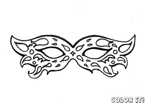 mask coloring pages  carnival mask coloring pages coloring