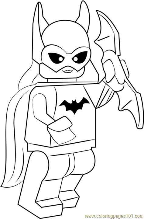 lego batgirl coloring page  kids  lego printable coloring