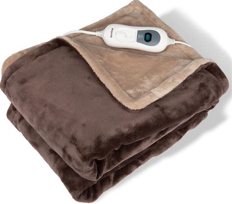 een elektrische deken om snel op te warmen  bed
