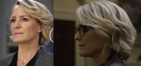 Robin Wright Claire Underwood Haircut 2017 House Of