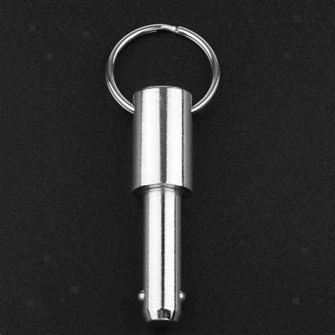 steel ball lock quick release pin ring handle locking  mm durable ebay