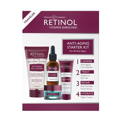 retinol anti aging starter kit  original retinol   younger