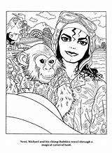 Moonwalker Beat Colouring Livro Chimpanzee Mj sketch template