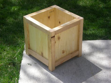 wood flower box plan  woodworking