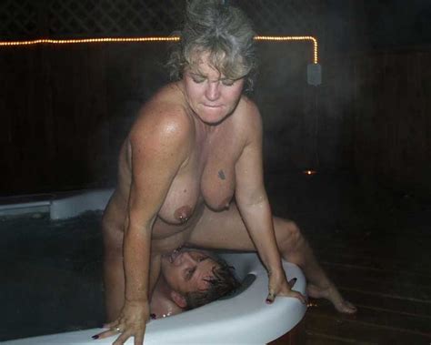 mature wife hot tub dare