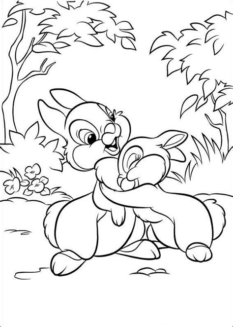 bunnies coloring page  bunny coloring pages disney coloring pages