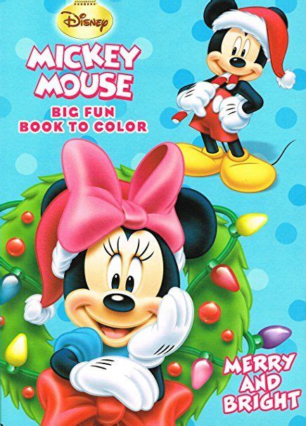 disney® mickey mouse christmas coloring book