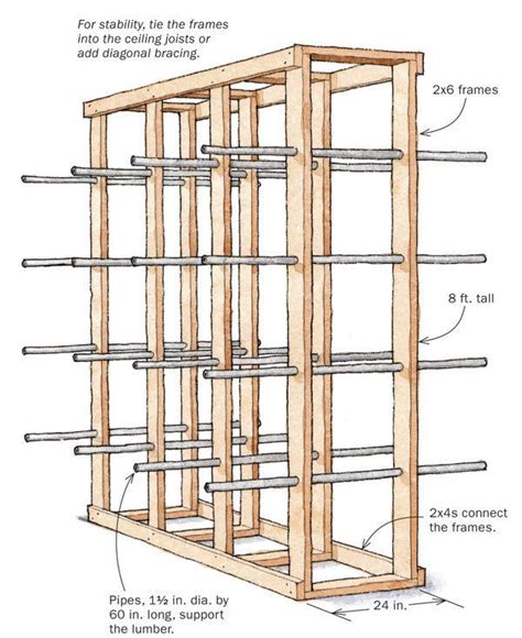 wood storage rack plans resoluteness solutions info