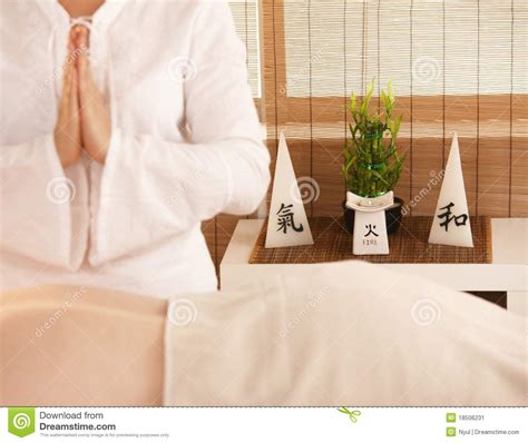 oriental massage  day spa stock image image  horizontal care