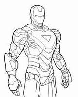 Coloring Pages Iron Man Mark Printable Drawing Marvel Lego Avengers Print Ironman Line Drawings Pdf Color Colouring Suit Kids Sheets sketch template