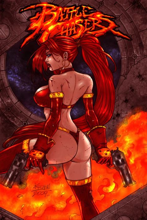 Battle Chasers Sex Symbol Red Monika Hentai Gallery