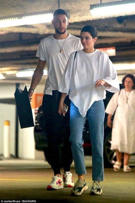 Kendall Jenner Reunites With Ben Simmons At His House