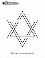Jewish Star Coloring Pages Printable Cliparts Religion Coloringprintables Print Draw Printables Color Gif Thank Please Library Clip sketch template