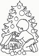 Coloring Christmas Pages Printable Kids Xmas Christian Colouring Drawing Children Cliparts Stencils Tattoo Clipart Footballs Tree Thatha Drawings Library Backhoe sketch template
