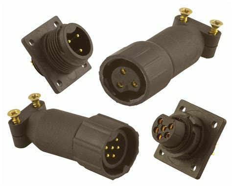 rugged circular connectors provide size  contact options electronic products