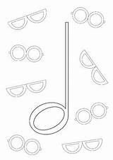 Clefs sketch template