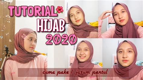 tutorial hijab pashmina simple  youtube
