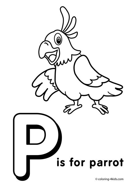 fun  educational letter sound coloring pages