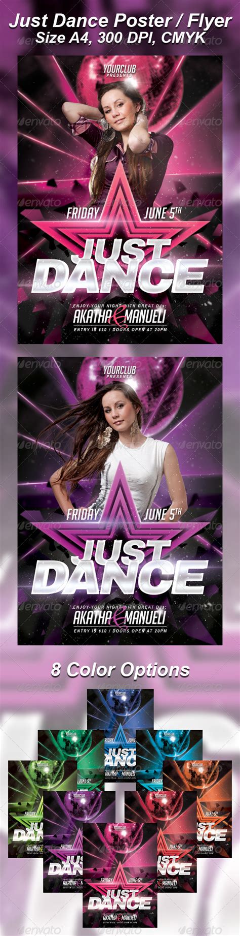 dance party club flyer   dance dance poster dance party