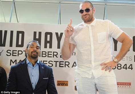 David Haye Tyson Fury Is Going To Get Humilated Video Exclusive