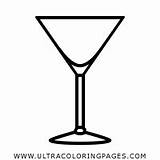 Martini Colorare Bicchiere Ausmalbilder Vetro Ultracoloringpages sketch template
