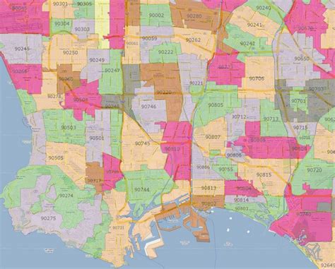 Torrance Zip Code Map Time Zone Map