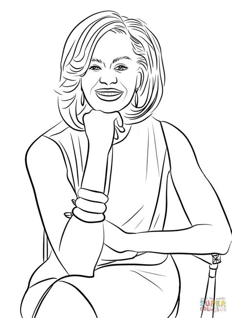 michelle obama coloring pages printable veterans day coloring page