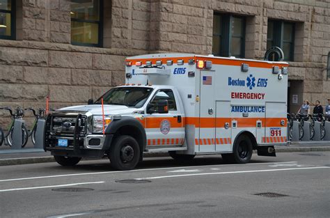 boston ems ambulance  photo  flickriver