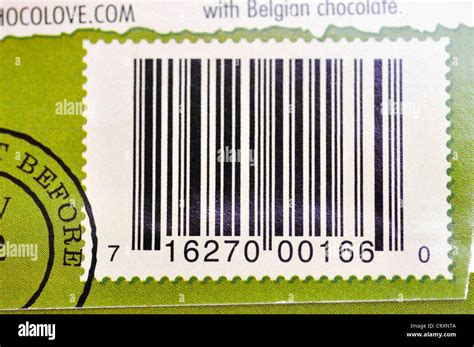 barcode  food package stock photo royalty  image  alamy