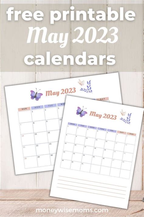 printable calendar moneywise moms