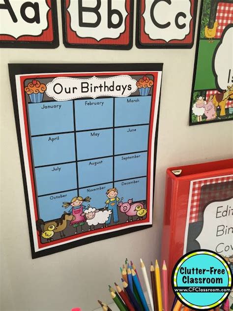 Farm Classroom Theme Ideas Clutter Free Classroom By