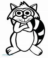 Raccoon Coloring Pages Kids Drawing Printable Cartoon Easy Clipart Cliparts Simple Getdrawings Cool2bkids Clipartmag Library Popular sketch template