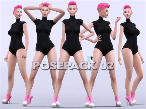 Ms Blue S Posepack 02 Cas Ingame