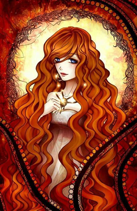 Redhead Goddess Aphrodite Aphrodite Art Character Design